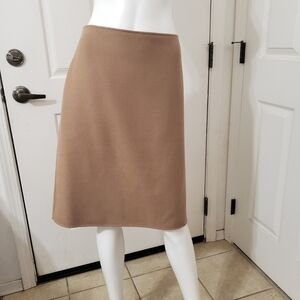 Max Mara Elegant Tan Women's Skirt